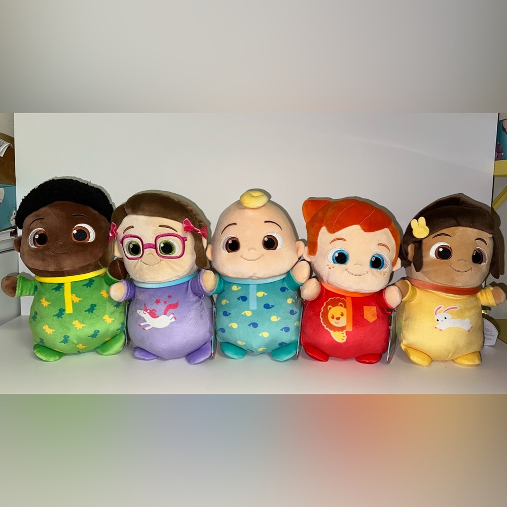 Cocomelon Hugmee Squishmallows 11" Bundle! Ft: JJ, Cody, Bella, Nico, & Nina
